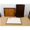 Image 1 : LOT DE 3 PLATEAUX