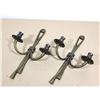 Image 1 : LOT DE 2 BOUGEOIRS MURALE