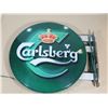 Image 1 : ENSEIGNE DE BIERE LUMINEUSE CARLSBERG 23"d.