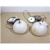 Image 1 : LOT DE 2 LUMINAIRES SUSPENDU