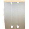 Image 1 : LOT DE 2 LUMINAIRES SUSPENDU