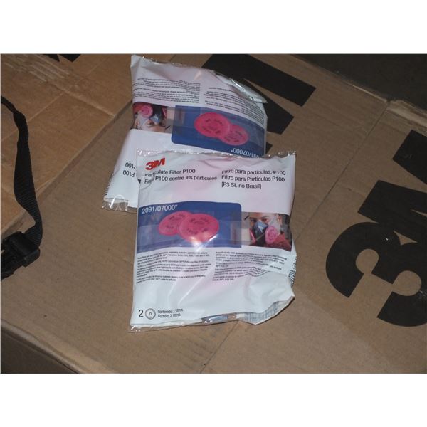 4 Boxes Of P-100 Respirator Filters