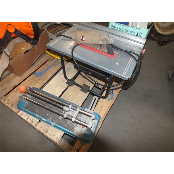 Small Table Saw & Tile Cutter