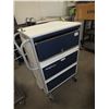 Image 1 : 3 Drawer Storage Cabinet On wheels