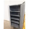 Image 2 : 2 Door Metal Storage Cabinet on Wheels