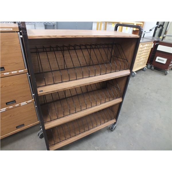 3 Chart Carts On Wheels