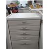 Image 1 : 5 Drawer Medical Storage Cabinet On Wheels