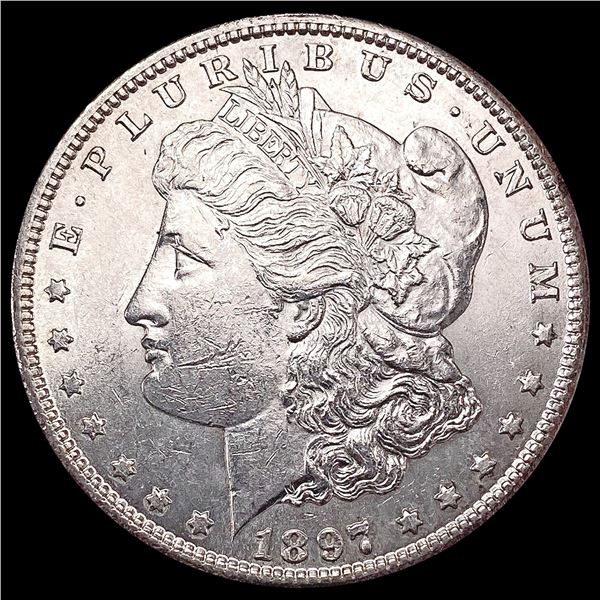 1897-S Morgan Silver Dollar UNCIRCULATED