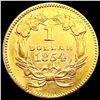 Image 2 : 1854 Type II Rare Gold Dollar UNCIRCULATED