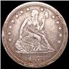 Image 1 : 1877-S Seated Liberty Quarter CLOSELY UNCIRCULATED