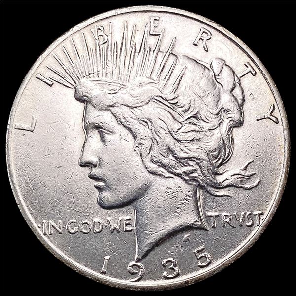 1935-S Silver Peace Dollar CLOSELY UNCIRCULATED