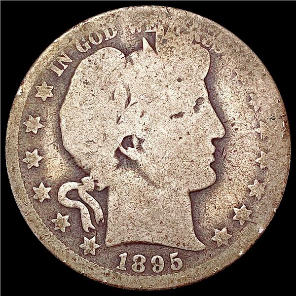 1895-O Barber Half Dollar NICELY CIRCULATED