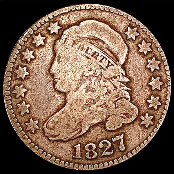 1827 Capped Bust Dime NICELY CIRCULATED