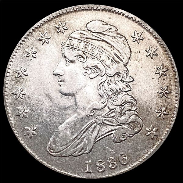 1836 Capped Bust Half Dollar CLOSELY UNCIRCULATED