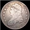 Image 1 : 1809 Capped Bust Half Dollar LIGHTLY CIRCULATED