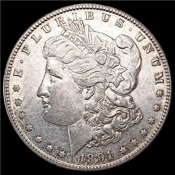 1891-S Morgan Silver Dollar UNCIRCULATED