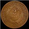 Image 2 : 1872 Two Cent Piece NICELY CIRCULATED
