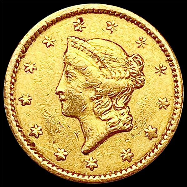 1849 Rare Gold Dollar CLOSELY UNCIRCULATED