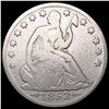 Image 1 : 1853-O Arrows Rays Seated Liberty Half Dollar NICELY CIRCULATED
