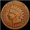 Image 1 : 1870 Indian Head Cent NICELY CIRCULATED