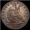 Image 1 : 1869 Seated Liberty Half Dollar CLOSELY UNCIRCULATED