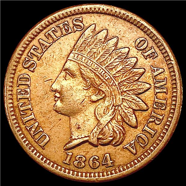 1864 CN Indian Head Cent CLOSELY UNCIRCULATED