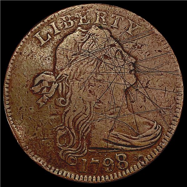 1798 Draped Bust Large Cent NICELY CIRCULATED