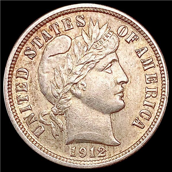 1912 Barber Dime UNCIRCULATED