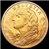 Image 1 : 1930 Swiss Gold 20 Franc 0.1867oz SUPERB GEM BU