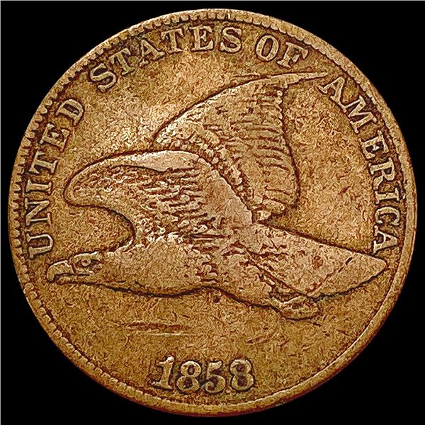 1858 Flying Eagle Cent LIGHTLY CIRCULATED