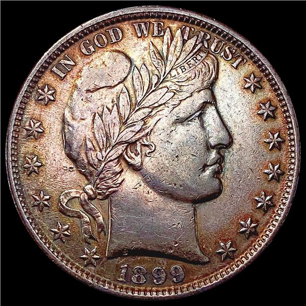 1899 Barber Half Dollar CHOICE BU