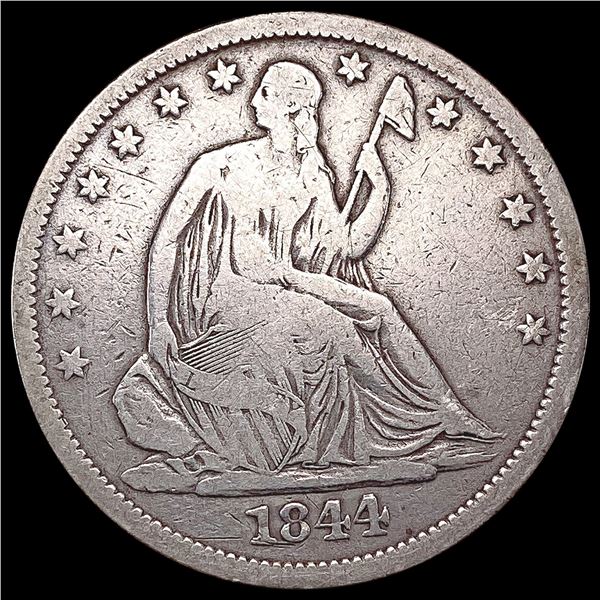 1844-O Seated Liberty Half Dollar NICELY CIRCULATED