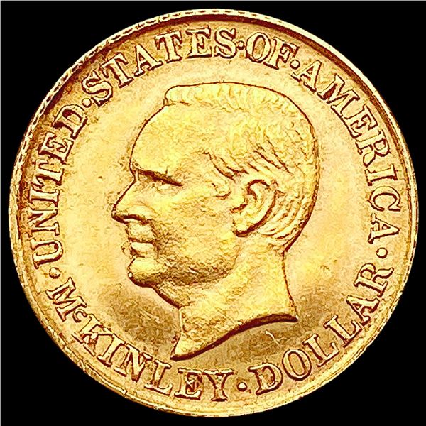 1916 McKinley Rare Gold Dollar UNCIRCULATED
