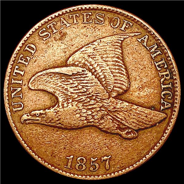 1857 Flying Eagle Cent LIGHTLY CIRCULATED