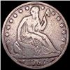 Image 1 : 1855-O Arrows Seated Liberty Half Dollar LIGHTLY CIRCULATED
