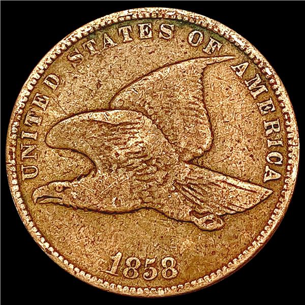 1858 Flying Eagle Cent LIGHTLY CIRCULATED