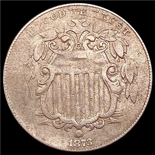 1873 Shield Nickel LIGHTLY CIRCULATED