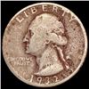 Image 1 : 1932-D Washington Silver Quarter NICELY CIRCULATED
