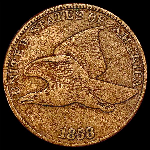 1858 Flying Eagle Cent LIGHTLY CIRCULATED