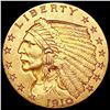 Image 1 : 1910 $2.50 Gold Quarter Eagle CLOSELY UNCIRCULATED