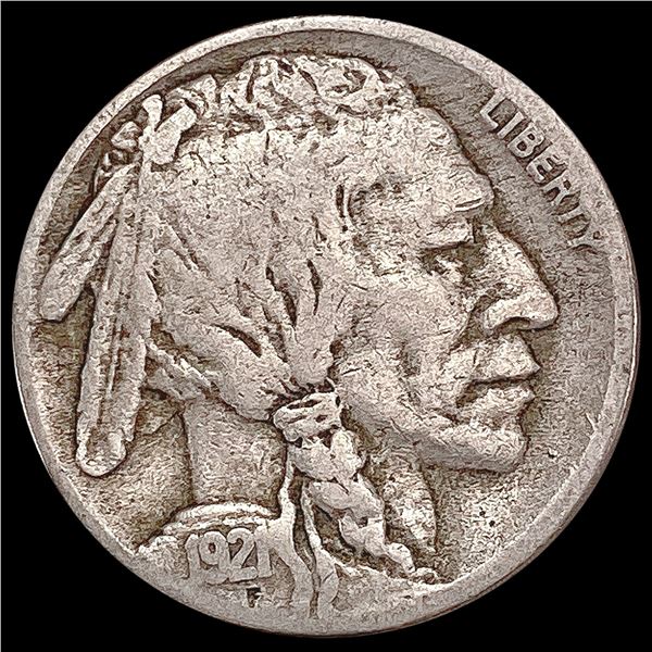 1921-S Buffalo Nickel NICELY CIRCULATED