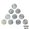 Image 1 : 1949-D Franklin Half Dollars (10 Coins)