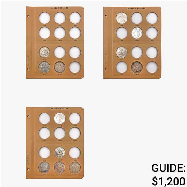 [12] 1896-1921 Morgan Dollar Album