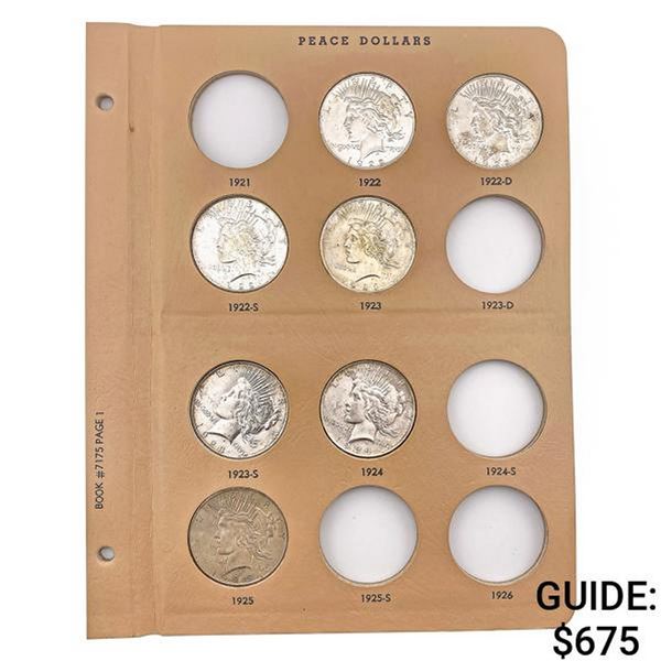 [7] 1922-1925 Peace Dollar Album