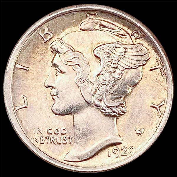 1920-S Mercury Dime GEM BU