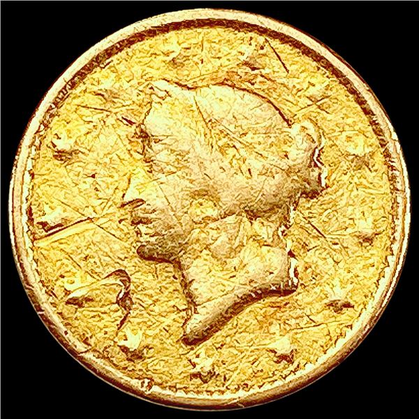 1849 Rare Gold Dollar NICELY CIRCULATED