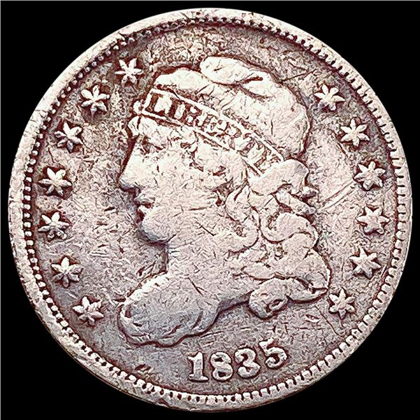 1835 Capped Bust Half Dime NICELY CIRCULATED