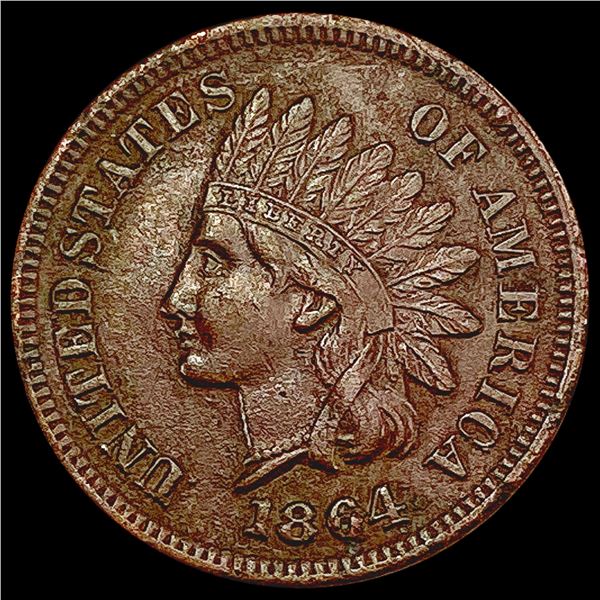 1864-L Indian Head Cent CLOSELY UNCIRCULATED