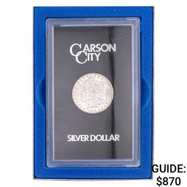 1884-CC Morgan Silver Dollar   GSA