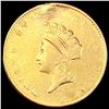 Image 1 : 1855 Rare Gold Dollar LIGHTLY CIRCULATED